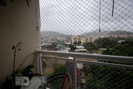 Varanda de apartamento à venda com 2 quartos, 60m² em Taquara, Rio de Janeiro