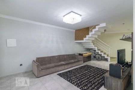 Sala de casa à venda com 3 quartos, 266m² em Vila Alzira, Santo André