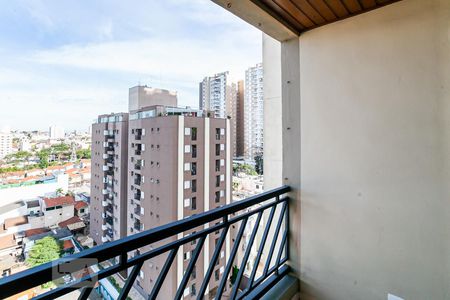 Varanda da Sala de apartamento para alugar com 3 quartos, 85m² em Campestre, Santo André