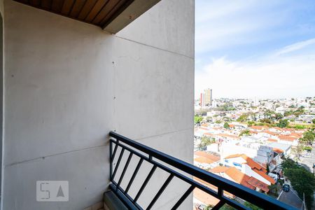 Varanda da Sala de apartamento para alugar com 3 quartos, 85m² em Campestre, Santo André