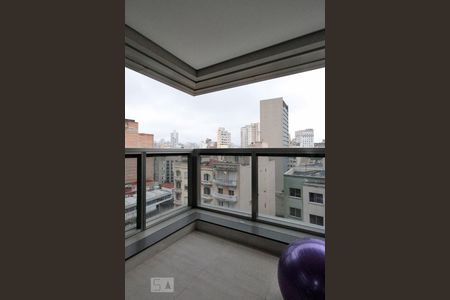 Varanda de apartamento para alugar com 1 quarto, 38m² em República, São Paulo