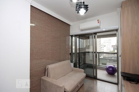 Sala de apartamento para alugar com 1 quarto, 38m² em República, São Paulo