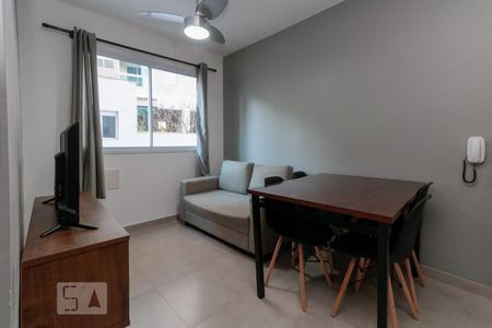 Sala  de apartamento para alugar com 1 quarto, 25m² em Bela Vista, São Paulo