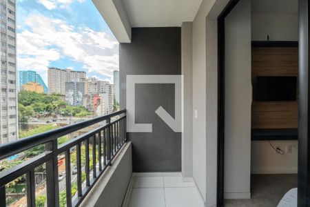 Sacada de kitnet/studio para alugar com 1 quarto, 22m² em Consolação, São Paulo