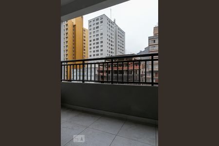 Varanda de kitnet/studio para alugar com 1 quarto, 22m² em Consolação, São Paulo