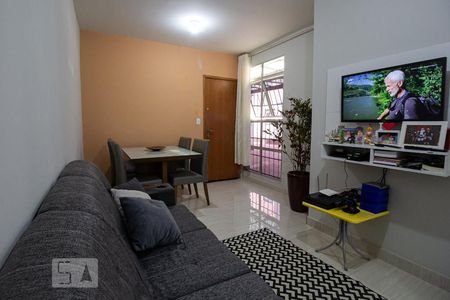 Sala de apartamento à venda com 2 quartos, 60m² em Frei Leopoldo, Belo Horizonte