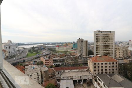 Vista da Sala de apartamento para alugar com 1 quarto, 60m² em Jardim Floresta, Porto Alegre