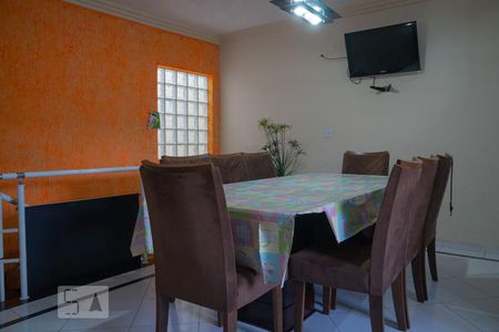 Sala de Jantar de casa à venda com 4 quartos, 247m² em Parque Jaçatuba, Santo André