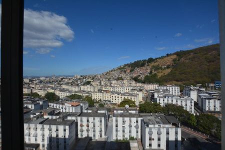 Vista da Sala de apartamento à venda com 2 quartos, 52m² em Olaria, Rio de Janeiro