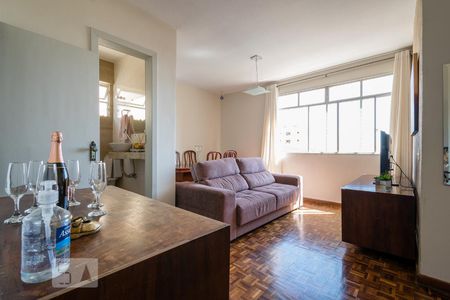 Sala de apartamento à venda com 2 quartos, 71m² em Alto Caiçaras, Belo Horizonte