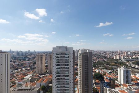 Vista Varanda da Sala de apartamento para alugar com 3 quartos, 74m² em Vila Monte Alegre, São Paulo