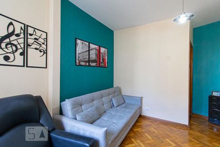 Sala de apartamento à venda com 1 quarto, 58m² em República, São Paulo