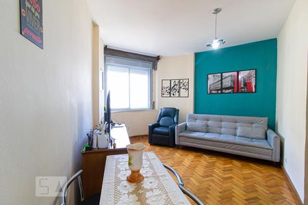 Sala de apartamento à venda com 1 quarto, 58m² em República, São Paulo