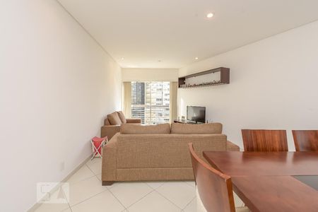 Sala de apartamento à venda com 1 quarto, 80m² em República, São Paulo
