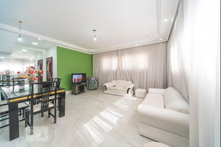 Sala de casa à venda com 3 quartos, 217m² em Vila Floresta, Santo André