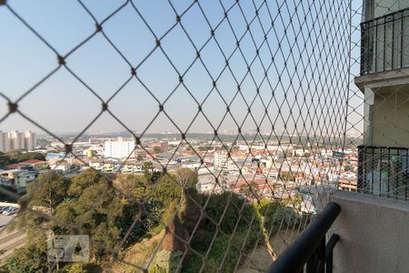 Vista varanda de apartamento à venda com 2 quartos, 54m² em Vila Augusta, Guarulhos