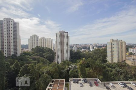 Varanda - Vista de apartamento à venda com 3 quartos, 80m² em Chácara Agrindus, Taboão da Serra