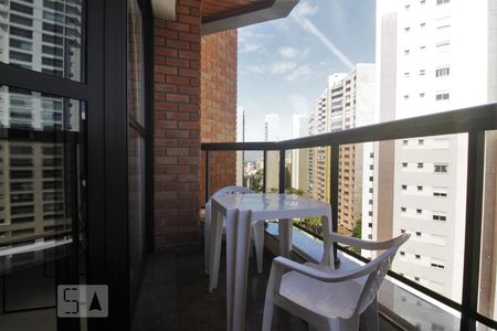 Varanda de apartamento à venda com 1 quarto, 48m² em Jardim Ampliação, São Paulo