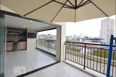 Varanda da Sala de apartamento à venda com 2 quartos, 82m² em Jardim Santa Cruz (sacomã), São Paulo