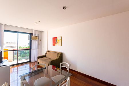 Sala de apartamento para alugar com 1 quarto, 45m² em Boa Viagem, Niterói