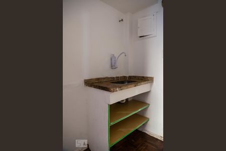 Cozinha de kitnet/studio à venda com 1 quarto, 20m² em Leme, Rio de Janeiro