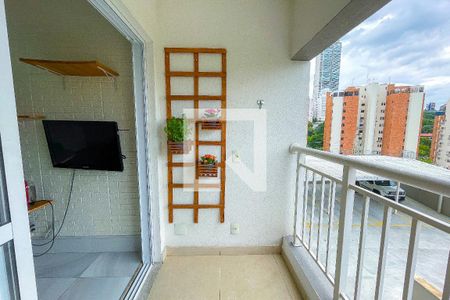 Varanda de apartamento para alugar com 1 quarto, 30m² em Alto de Pinheiros, São Paulo