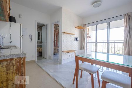 Sala/Cozinha de apartamento para alugar com 1 quarto, 30m² em Alto de Pinheiros, São Paulo