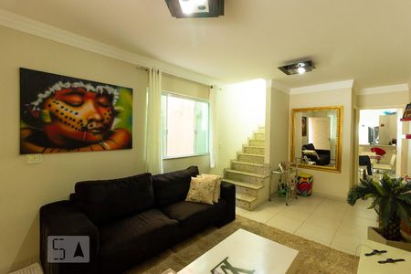 Sala de casa de condomínio para alugar com 3 quartos, 250m² em Jardim Rio das Pedras, Cotia