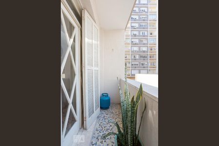 Sacada da Sala de apartamento à venda com 3 quartos, 143m² em Floresta, Porto Alegre