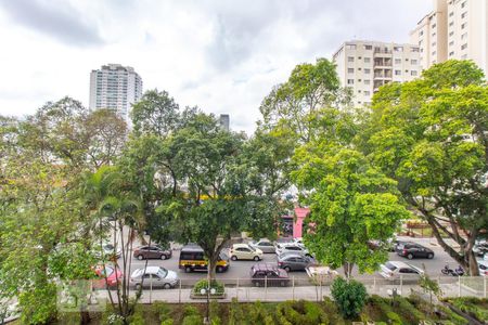 Vista Varanda da Sala de apartamento para alugar com 3 quartos, 90m² em Vila Azevedo, São Paulo