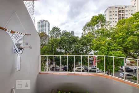 Varanda da Sala de apartamento para alugar com 3 quartos, 90m² em Vila Azevedo, São Paulo