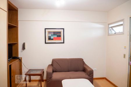 Studio para alugar com 25m², 1 quarto e sem vagaSala