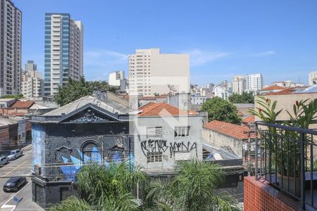 Vista da Sacada de apartamento à venda com 1 quarto, 36m² em Barra Funda, São Paulo