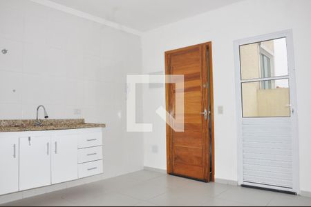 Sala / Cozinha de apartamento à venda com 1 quarto, 44m² em Vila Isolina Mazzei, São Paulo