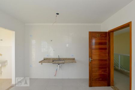 Sala/Cozinha de apartamento à venda com 1 quarto, 44m² em Vila Isolina Mazzei, São Paulo