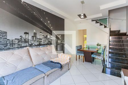Sala de casa à venda com 2 quartos, 80m² em Vila Bela Vista, Santo André