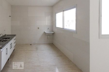 Cozinha de apartamento à venda com 2 quartos, 40m² em Parque São Lucas, São Paulo