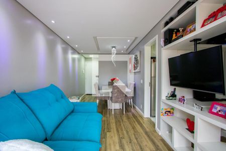 Sala de apartamento à venda com 2 quartos, 60m² em Jardim Jamaica, Santo André