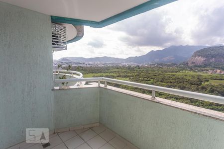 Varanda da Sala de apartamento à venda com 2 quartos, 80m² em Jacarepaguá, Rio de Janeiro