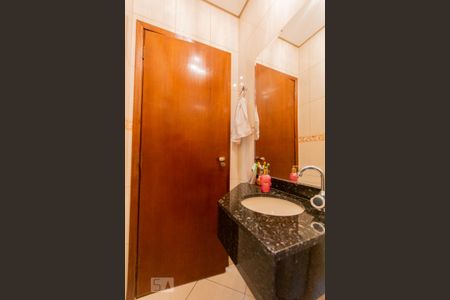 Lavabo da Sala de casa à venda com 3 quartos, 207m² em Vila Camilópolis, Santo André