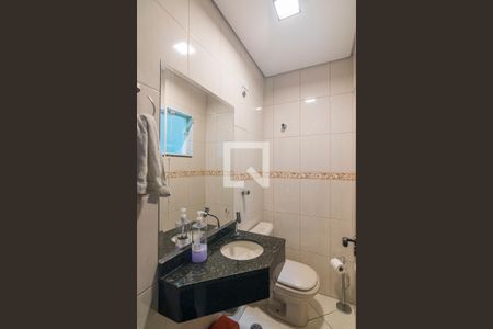 Lavabo de casa à venda com 3 quartos, 207m² em Vila Camilópolis, Santo André