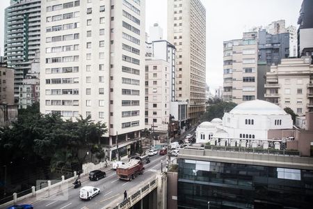 Vista da Varanda de apartamento à venda com 1 quarto, 45m² em Bela Vista, São Paulo