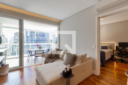 Apartamento à venda com 60m², 1 quarto e 2 vagasSala