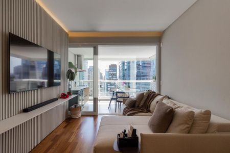 Apartamento à venda com 60m², 1 quarto e 2 vagasSala