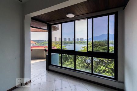 Varanda da Sala de apartamento para alugar com 1 quarto, 75m² em Barra da Tijuca, Rio de Janeiro