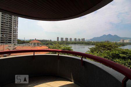 Varanda da Sala de apartamento para alugar com 1 quarto, 75m² em Barra da Tijuca, Rio de Janeiro