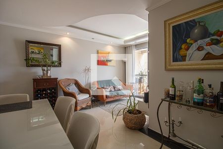 Sala de apartamento à venda com 3 quartos, 71m² em Vila Moinho Velho, São Paulo