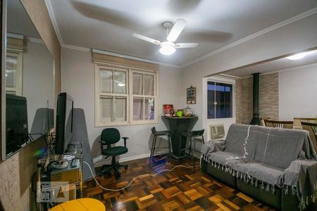 Quarto 1 reversível como sala de apartamento à venda com 2 quartos, 90m² em Higienópolis, Porto Alegre