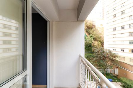 Varanda de apartamento para alugar com 2 quartos, 65m² em Bela Vista, São Paulo