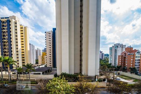 Vista da Suíte de apartamento para alugar com 3 quartos, 80m² em Mansões Santo Antônio, Campinas